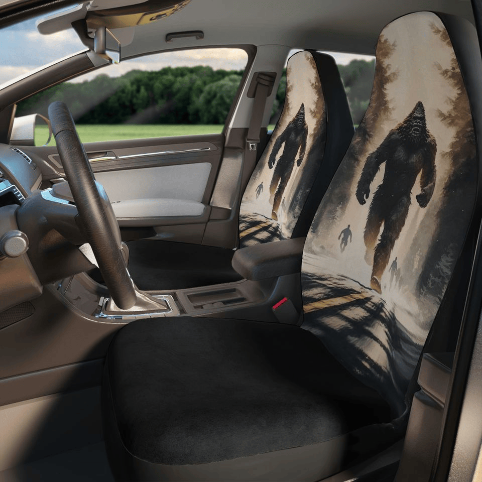 Bigfoot Car Seat Covers Bigfoot Monster Graphic Seat Covers