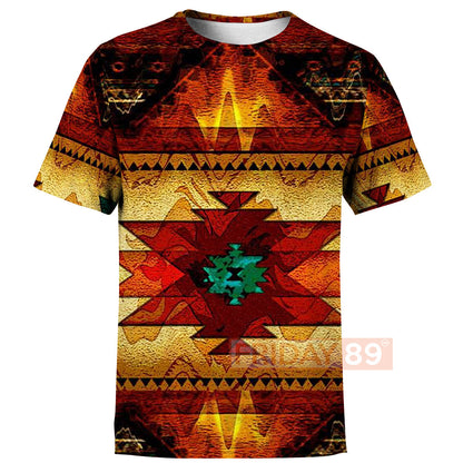  Native American Hoodie Native Culture Art Pattern 3D Print T-shirt Native American Hoodie Sweater Tank 