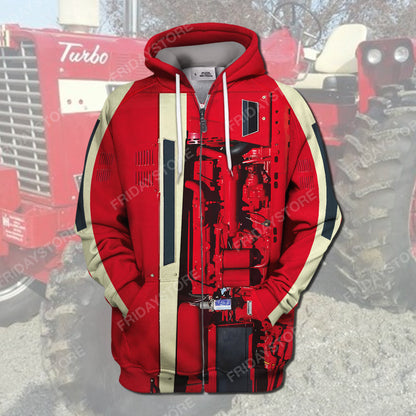  Farmer Hoodie Farm Case Ih Tractor Costume T-shirt Amazing High Quality Farmer Shirt Sweater Tank 